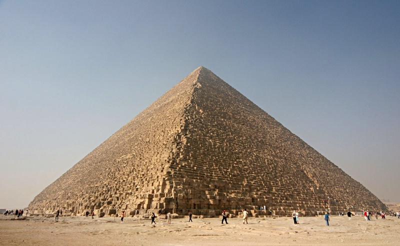 A Grande Pirâmide de Gizé, também conhecida como Pirâmide de Quéops ou Khufu (Foto: Nina Aldin Thune/CC0 Creative Commons)