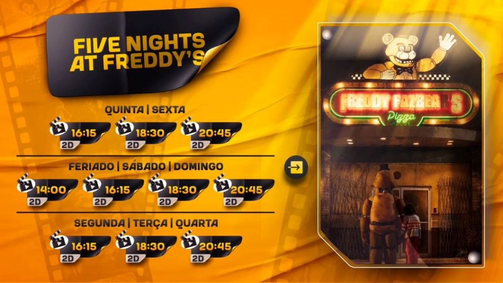 Five Nignts at Freddy's - O Pesadelo sem Fim  Trailer Oficial 2 (Universal  Studios) - HD 
